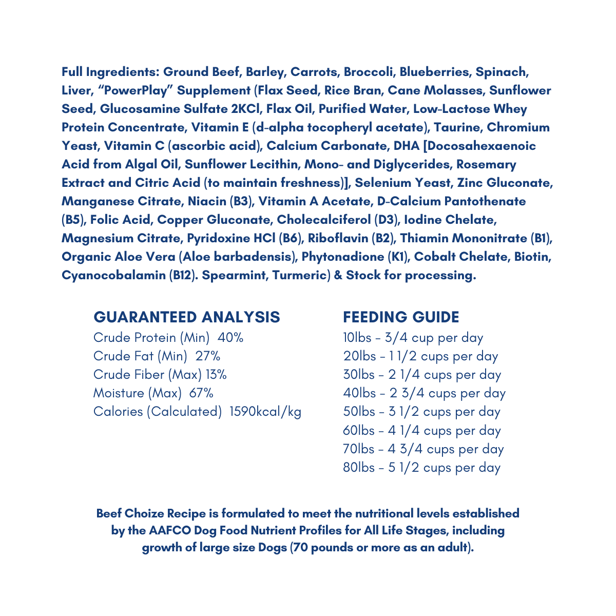 Beef Choize for Dogs - Wholesale