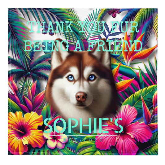 All-over print bandana