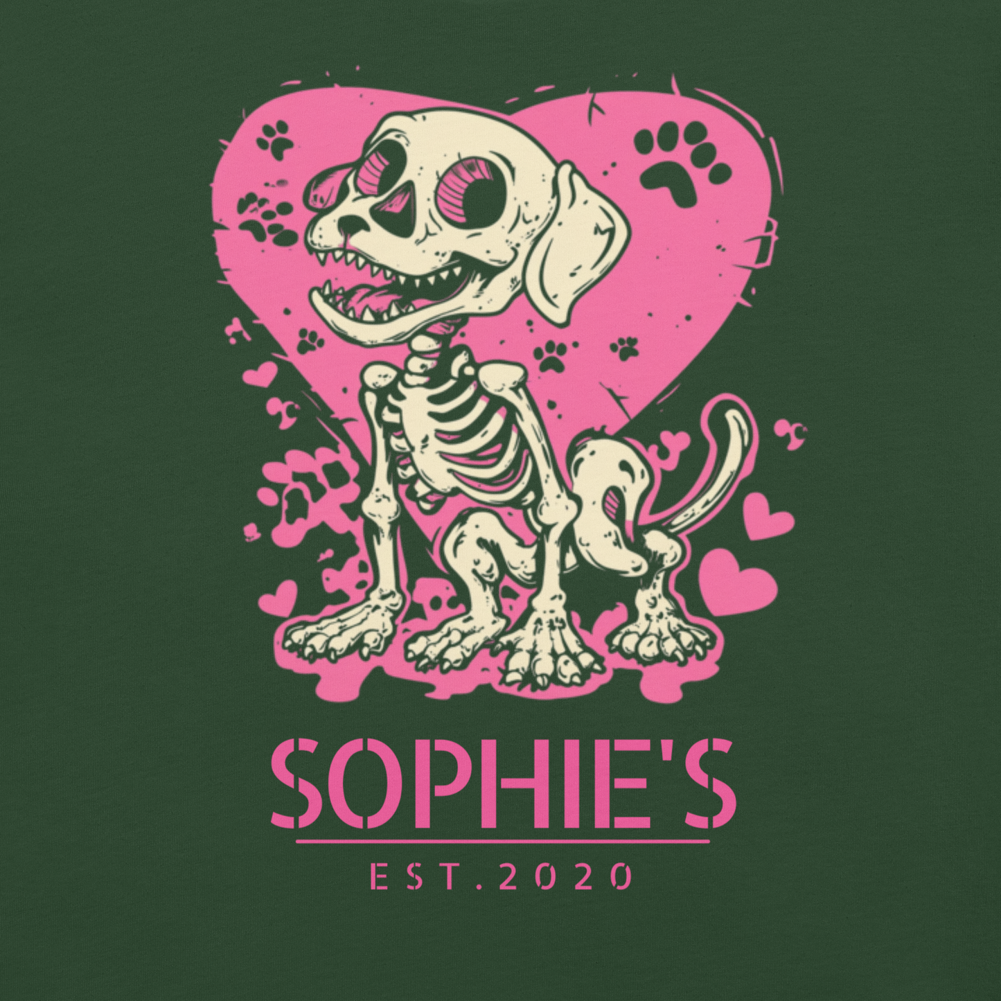 Howl-0-Ween Skeleton Dog