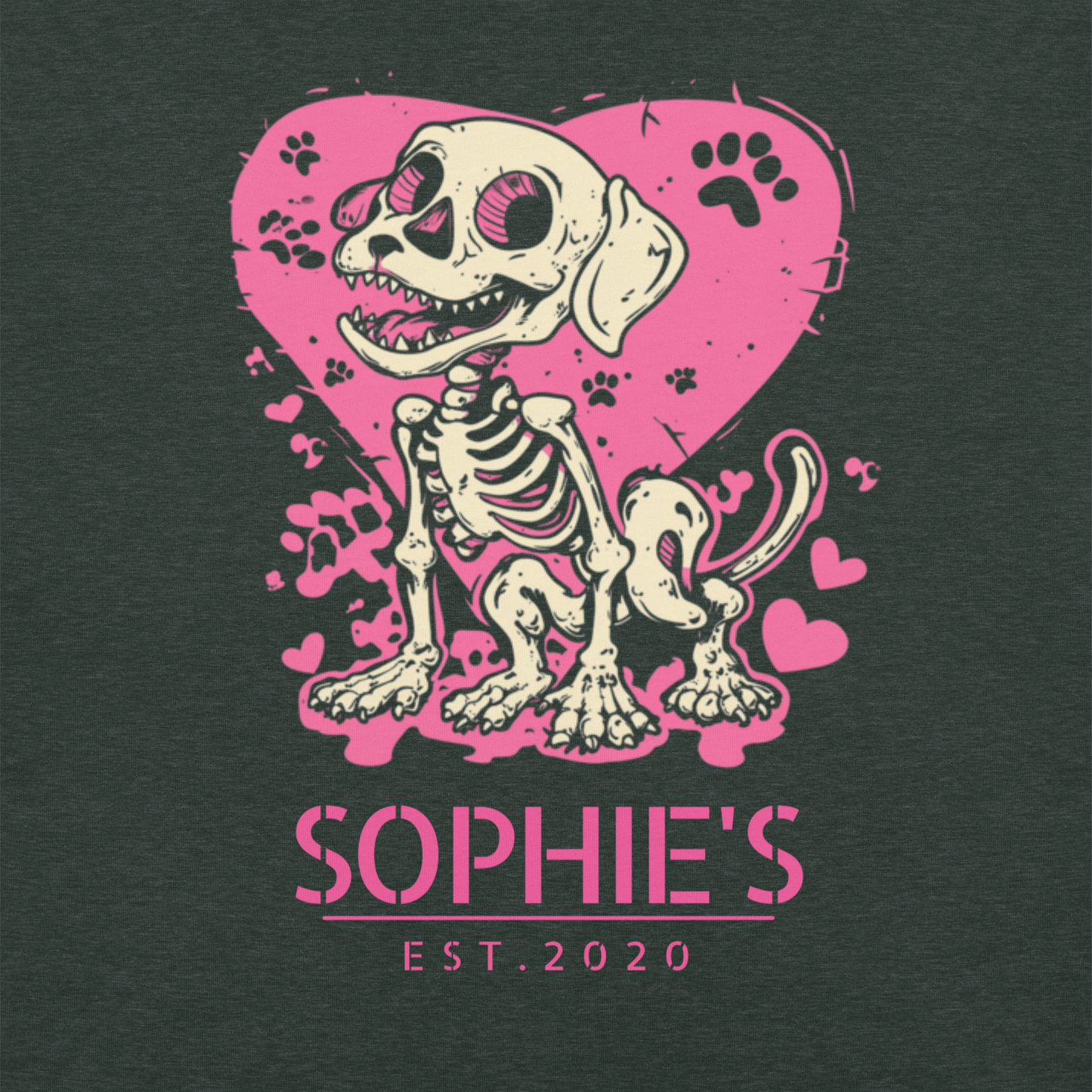Howl-0-Ween Skeleton Dog