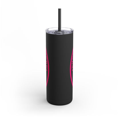 Personalized Pet Lover Tumbler – Custom Matte 20oz Drink Cup with Paw Print Design
