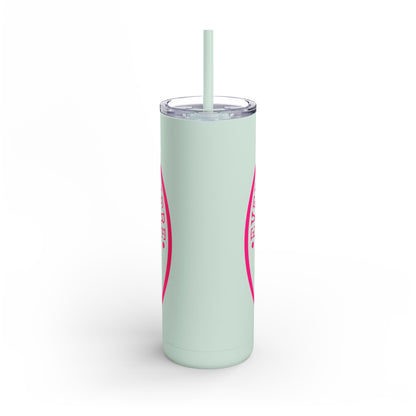 Personalized Pet Lover Tumbler – Custom Matte 20oz Drink Cup with Paw Print Design