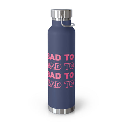 Bad to the Bone - Copper Vacuum Insulated Bottle, 22oz