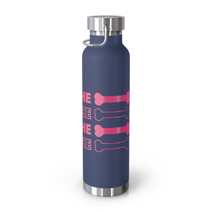 Bad to the Bone - Copper Vacuum Insulated Bottle, 22oz