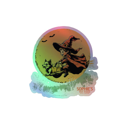 Witchy Witch Holographic Sticker